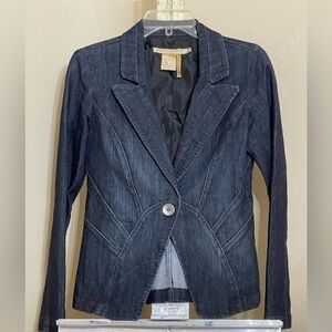 BOOM BOOM JEANS DENIM JACKET SZ MEDIUM